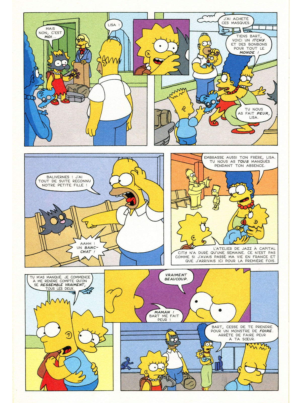 simpson (les)bart simpson présente la cabane de l\'horreur