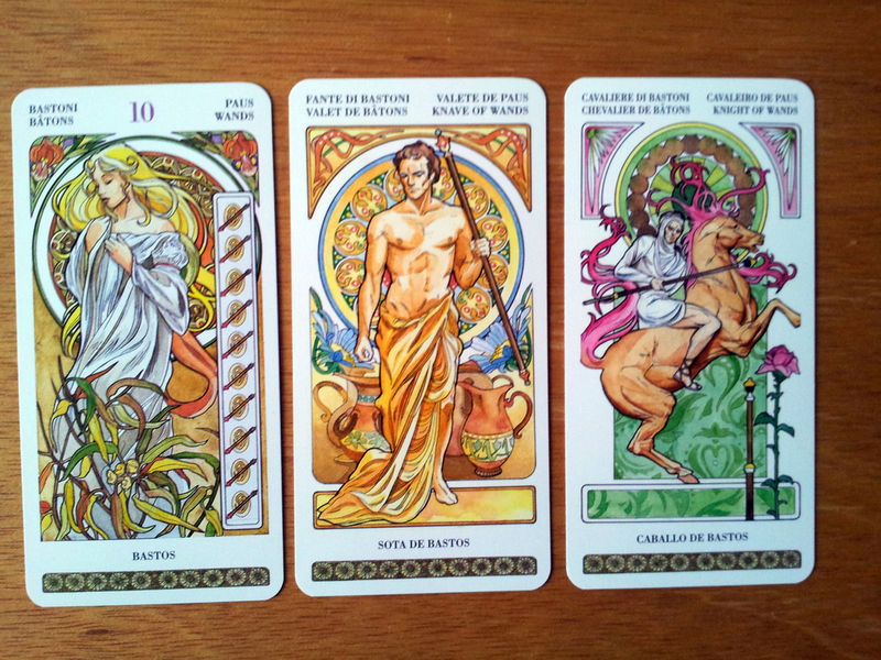 tarot art nouveau