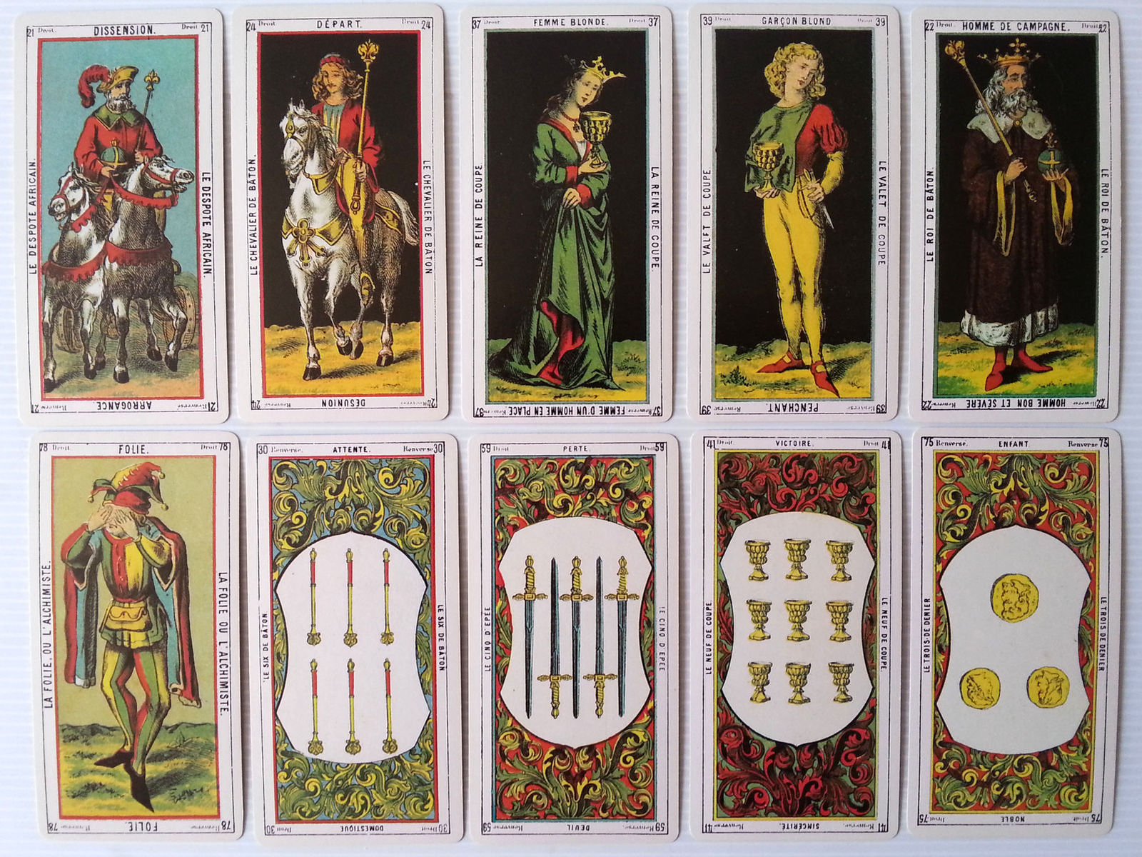 tarot Etteilla